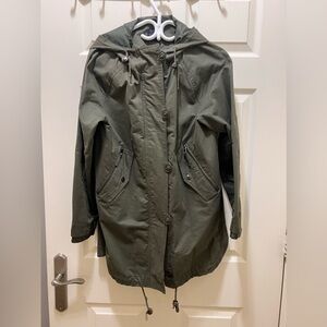 Zara light casual Jacket in Green